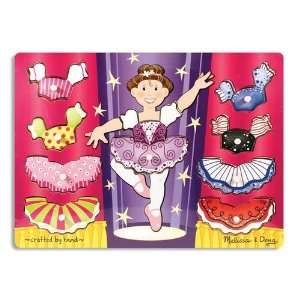  Ballerina Dress Up Mix n Match Peg Toys & Games