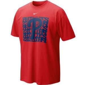  Nike Philadelphia Phillies Red Undercover Logo T shirt 