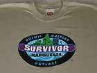 Survivor Marquesas Season Tan Buff Logo T Shirt, Adult XXL, New ~ CBS 