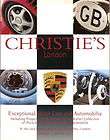 Christies Exceptional Motor Cars and Automobilia items in 