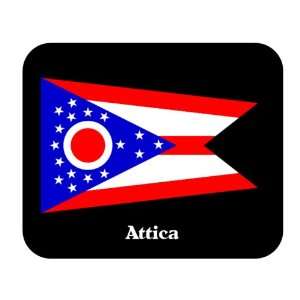  US State Flag   Attica, Ohio (OH) Mouse Pad Everything 