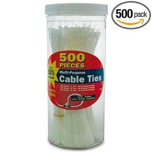  GB 50098 Electrical Assorted Cable Ties, 500 Pack