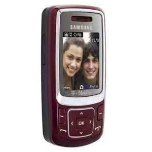  Samsung SGH T239 T Mobile Phone (Maroon) Cell Phones 