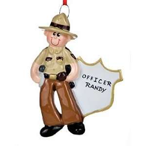  State Trooper Christmas Ornament