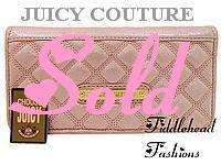   Clutch Pink Velvet QUILTED BOW Logo Stud Bag $98 098689391205  