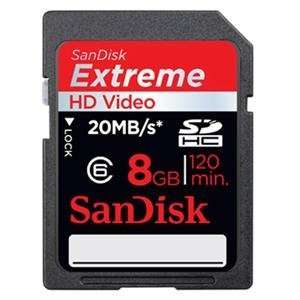8GB Extreme HD Video SD Card (Catalog Category Flash Memory & Readers 