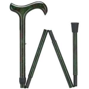 Ladies Ultra Light Weight and Durable Carbon Fiber Folding Cane Color 