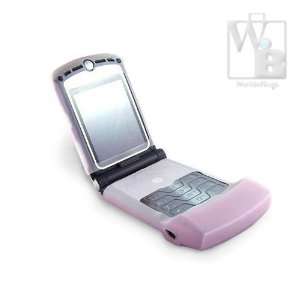  Razr V3 Cell Phone Accessory Skin Case   Pink   Clearance Sale 