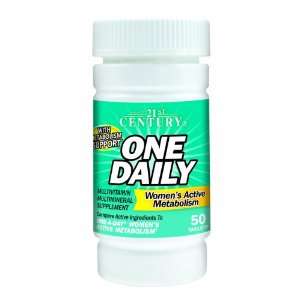  21st Century One Daily Womens Active Metabolism Tablets 