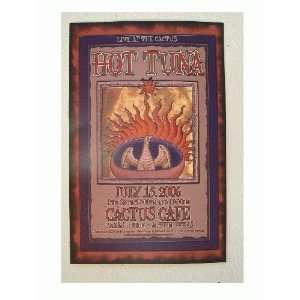  Hot Tuna Poster Eagle In Fire Bowl