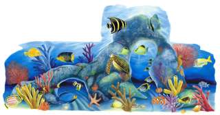 Tatouage Underwater Scene Dry Rub Transfer Mural  