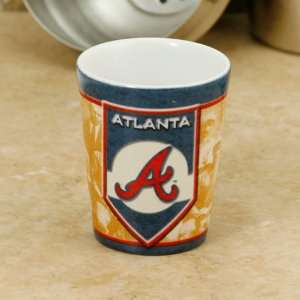  Atlanta Braves 2oz. Nostalgic Shot Glass Sports 