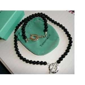 Tiffany & Co Onyx Necklace