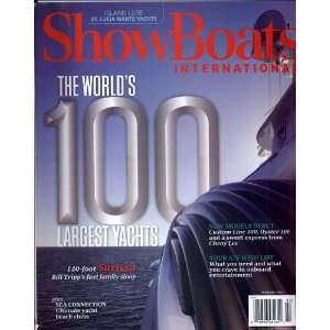 Showboats International (1 year auto renewal)  Magazines