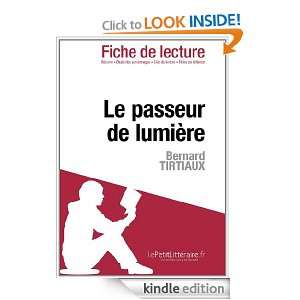 Le passeur de lumière de Bernard Tirtiaux (Fiche de lecture) (French 