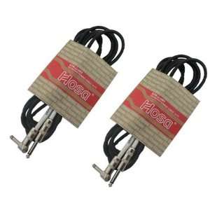  Hosa 10FT Electric/Bass/Jazz Guitar Cable   Set of 2 Electronics