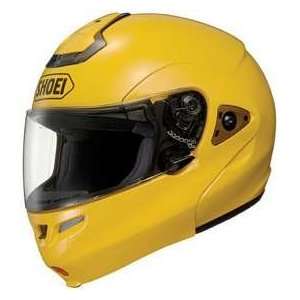   MULTITEC FLIP UP AXIS YELLOW MOTORCYCLE Full Face Helmet Automotive