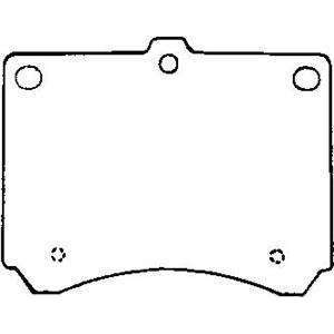  BENDIX GLOBAL Global Semi Metallic MRD473 Automotive