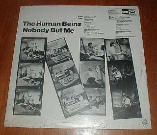 HUMAN BEINZ Orig 1968 Nobody But Me LP SEALED  