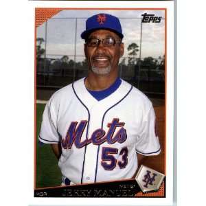  2009 Topps Baseball # 181 Jerry Manuel New York Mets 