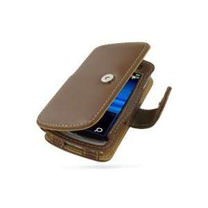   for Sony Ericsson Vivaz/Kurara/U5i   Book Type (Brown) Electronics