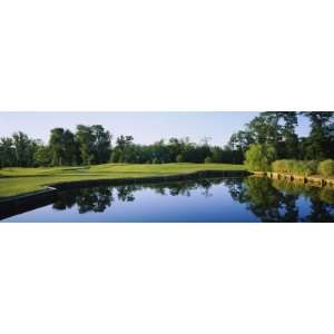 Pond on a Golf Course, Salt Pond Golf Club, Delaware, USA Stretched 