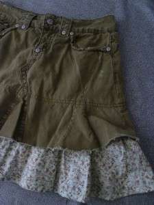 Free People Anthropologie Flirty Layer Asym Skirt~27~Sm  