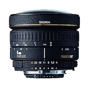  Sigma 8mm f/4 EX DG Circular Fisheye Lens for Canon SLR 