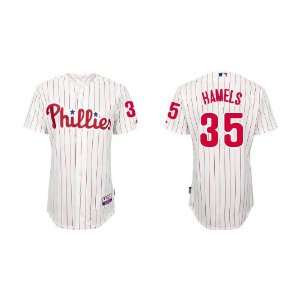 2011 Philadelphia Phillies Baseball jerseys #35 Cole Hamels White 