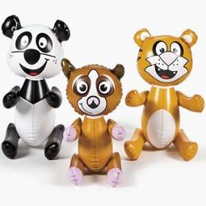  Inflatable Panda & Friends Characters   Games & Activities 