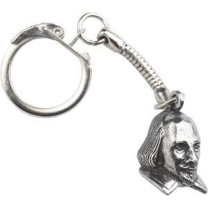  Shakespeare Tudor Era Key Ring   Pewter 