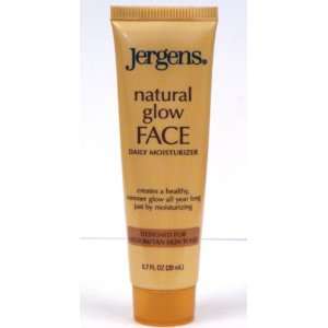  Jergens Natural Glow Face Daily Moisturizer, 0.7 Oz (Pack 