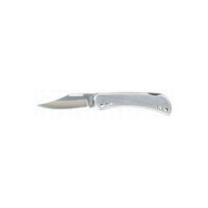  Valor Pocket Knife 3.5 All Stainless #3105 Sports 