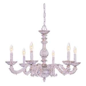 Crystorama Lighting Group 5126 AW Antique White Abbie Traditional 