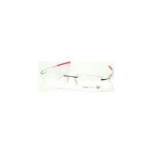 TAG HEUER 1101 TH1101 005 PALLADIUM METAL FRAME RED TEMPLE TIPS 27 