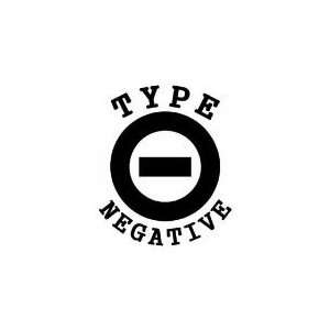  TYPE O NEGATIVE BAND 12 WHITE VINYL DECAL STICKER 