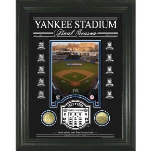  New York Yankees Yankee Stadium Final Season Archival Etched Glass 