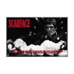  Scarface   Table Horizontal College Dorm Poster