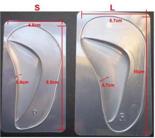 Orthotic Arch Support Gel Insoles Flat Feet Arch Pain  