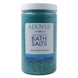  Adovia Dead Sea Bath Salt Ocean Breeze 32 oz Health 