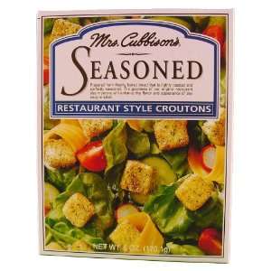 Mrs Cubbison Croutons Seasone   12 Pack Grocery & Gourmet Food