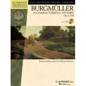  Johann Friedrich Burgmuller   18 Characteristic Studies 