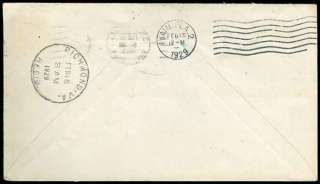 1929 Canal Zone 1st Flight Air Mail Cover Scott C3, U9  