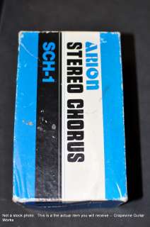 Vintage Arion SCH1 Stereo Chorus Pedal  
