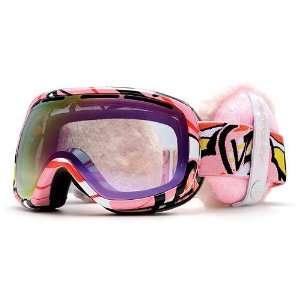 Vonzipper Chakra Fluffy Muff Womens Goggles 2011 Overcast Partly Sunny 