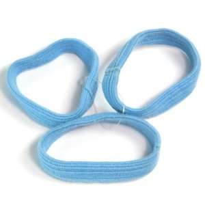 Blue) Hair Tie /Elastic Band/ ponytail holders  Style 2 Thick Band 7 