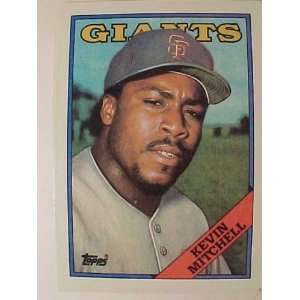  1988 Topps #497 Kevin Mitchell