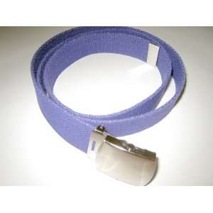  New Unisex Purple Cotton Web Military Style Belt 48 