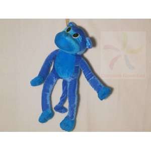  18 Blue Plush Monkey Toys & Games