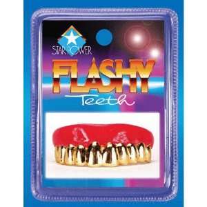  Flashy Teeth Gold Teeth (1 per package) Toys & Games
